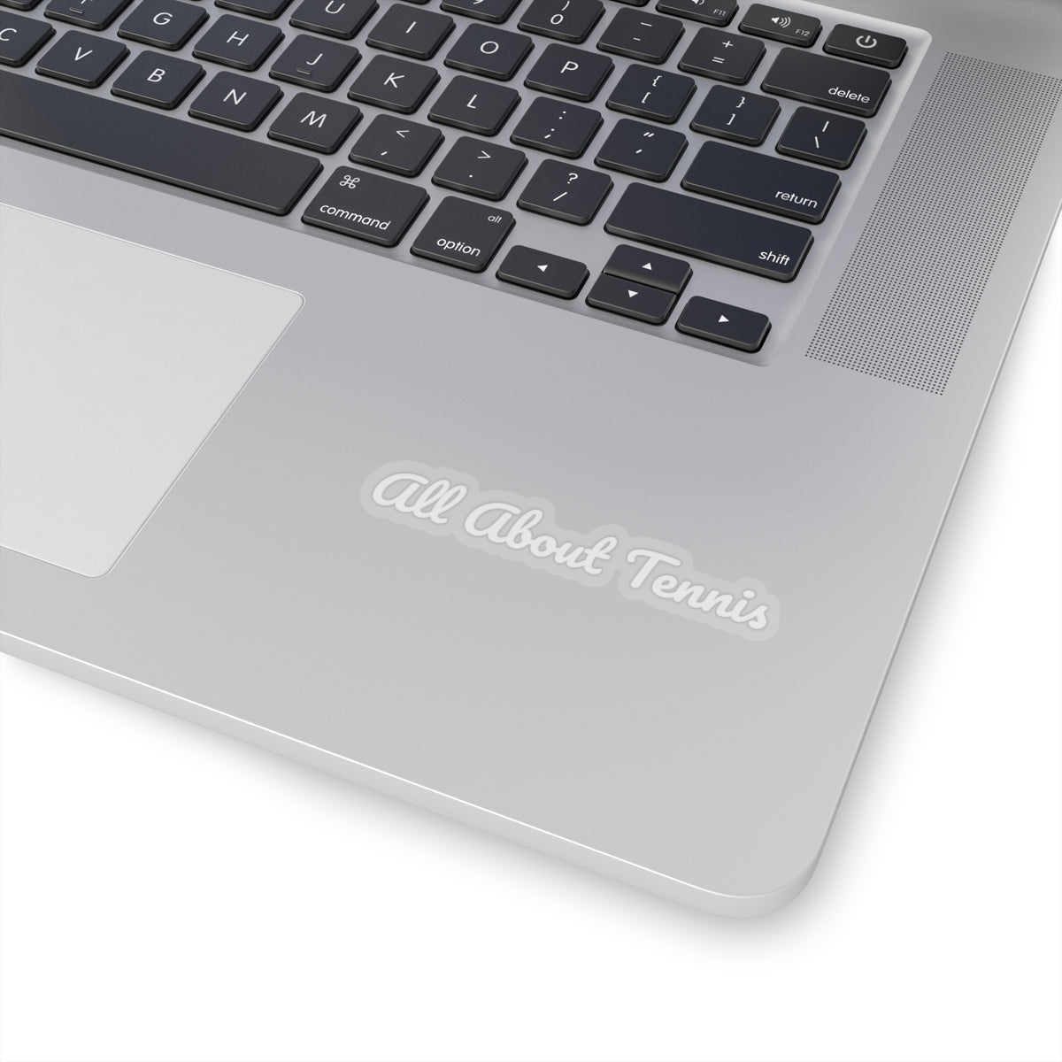 All About Tennis Stickers (White Pacifico)