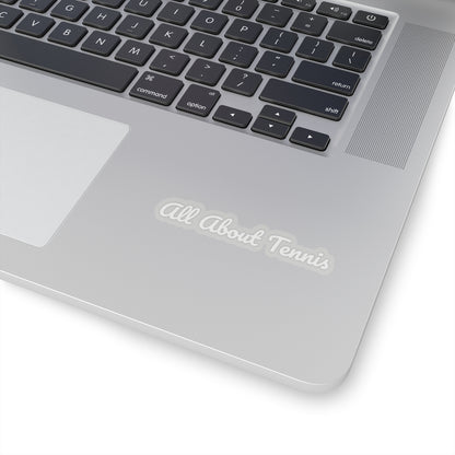 All About Tennis Stickers (White Pacifico)