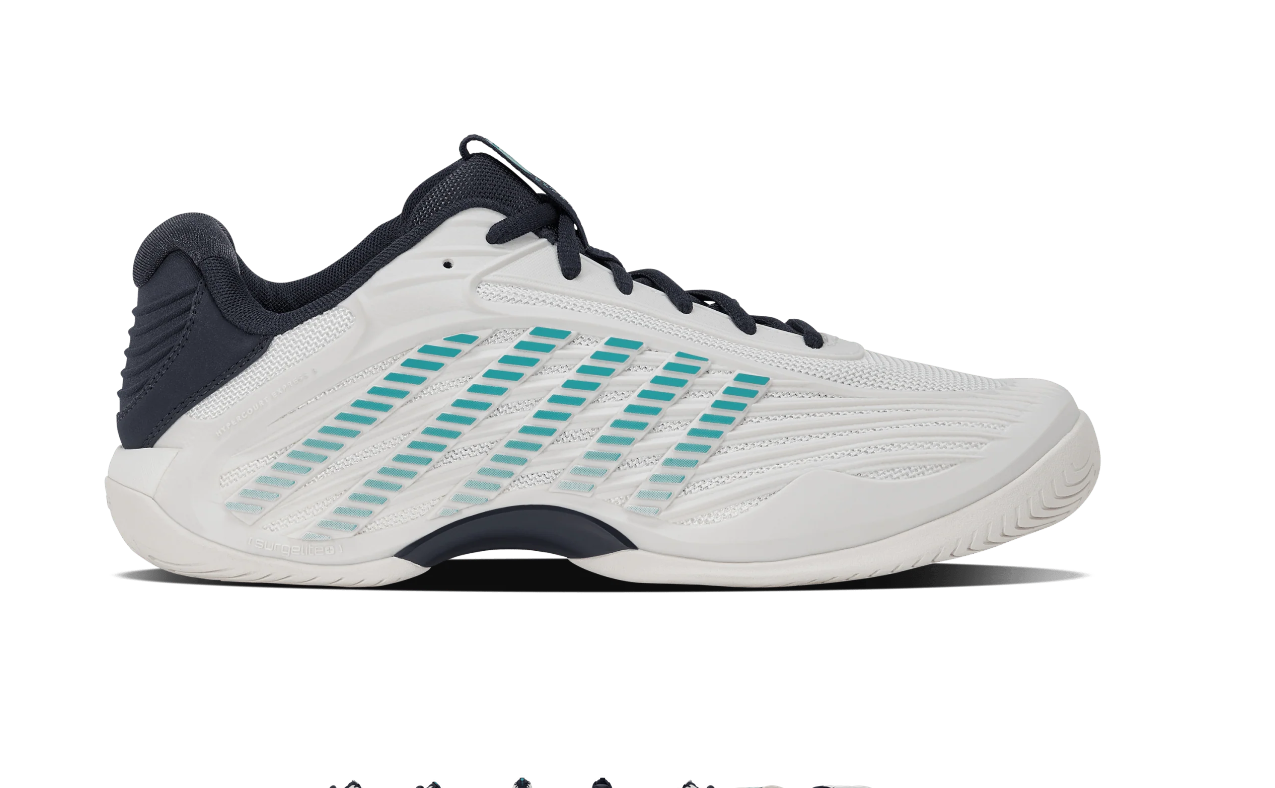 K-Swiss Men's Hypercourt Express 3 - White/Blue - 04603-162