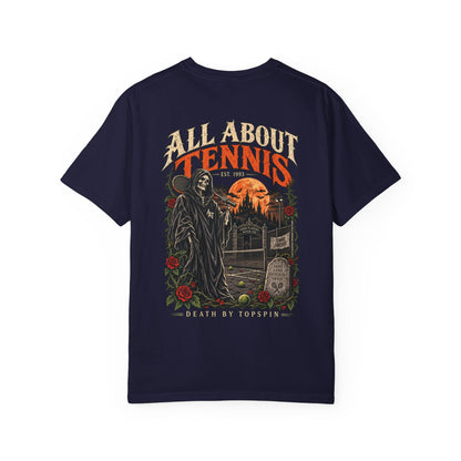Tennis Yard All About Tennis Halloween Garment-Dyed T-shirt