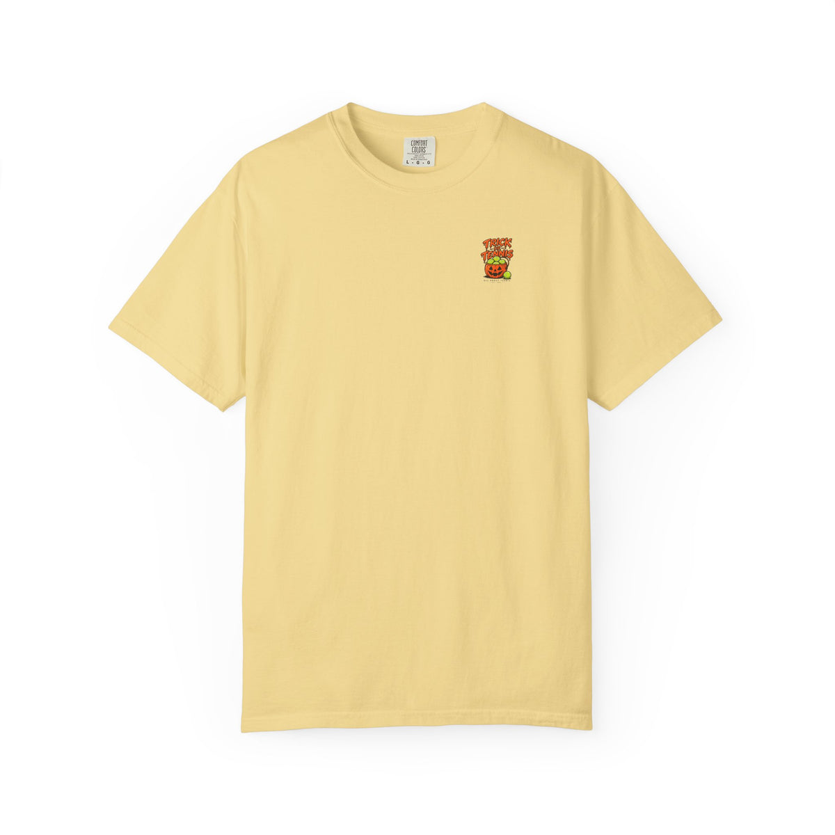 Trick or Tennis Halloween Garment-Dyed T-shirt