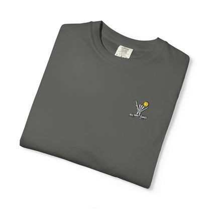 Skeleton Shaka Halloween Garment-Dyed T-shirt