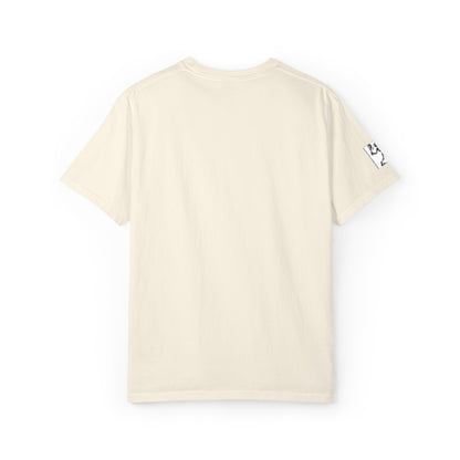 Spooky Tennis Embroidery All About Tennis Garment-Dyed T-shirt