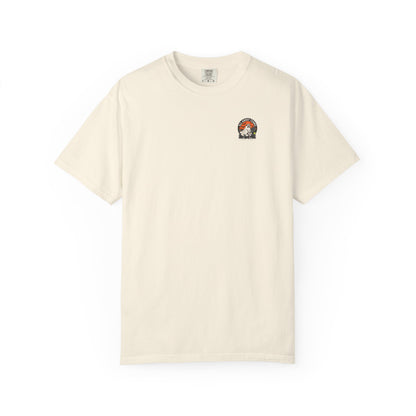 Headband Ghost Halloween Garment-Dyed T-shirt