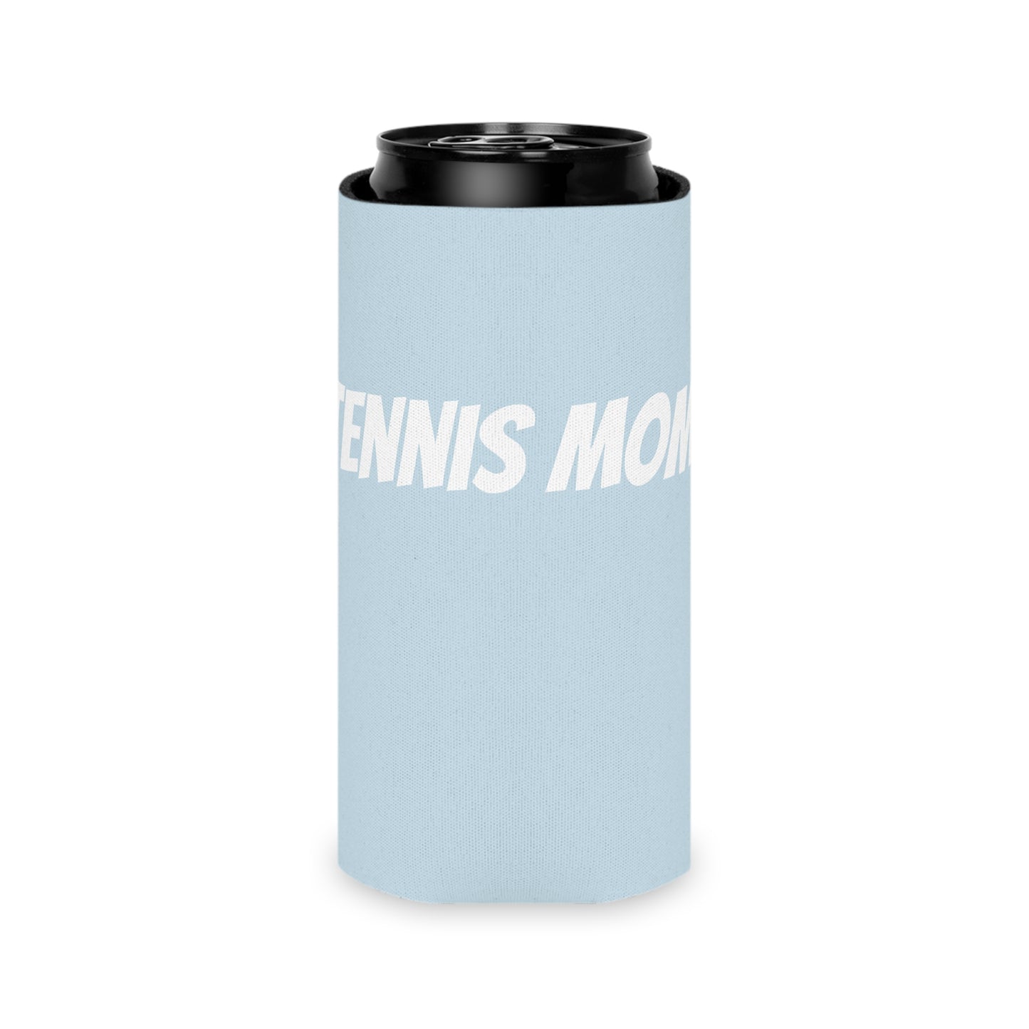 Tennis Mom Can Cooler (Blue)