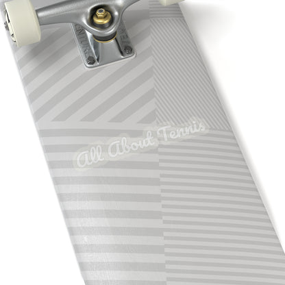 All About Tennis Stickers (White Pacifico)