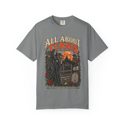 All About Tennis Halloween Garment-Dyed T-shirt