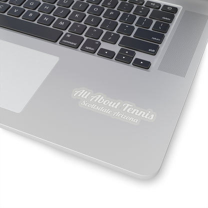 All About Tennis Scottsdale Arizona Stickers (White Lobster)