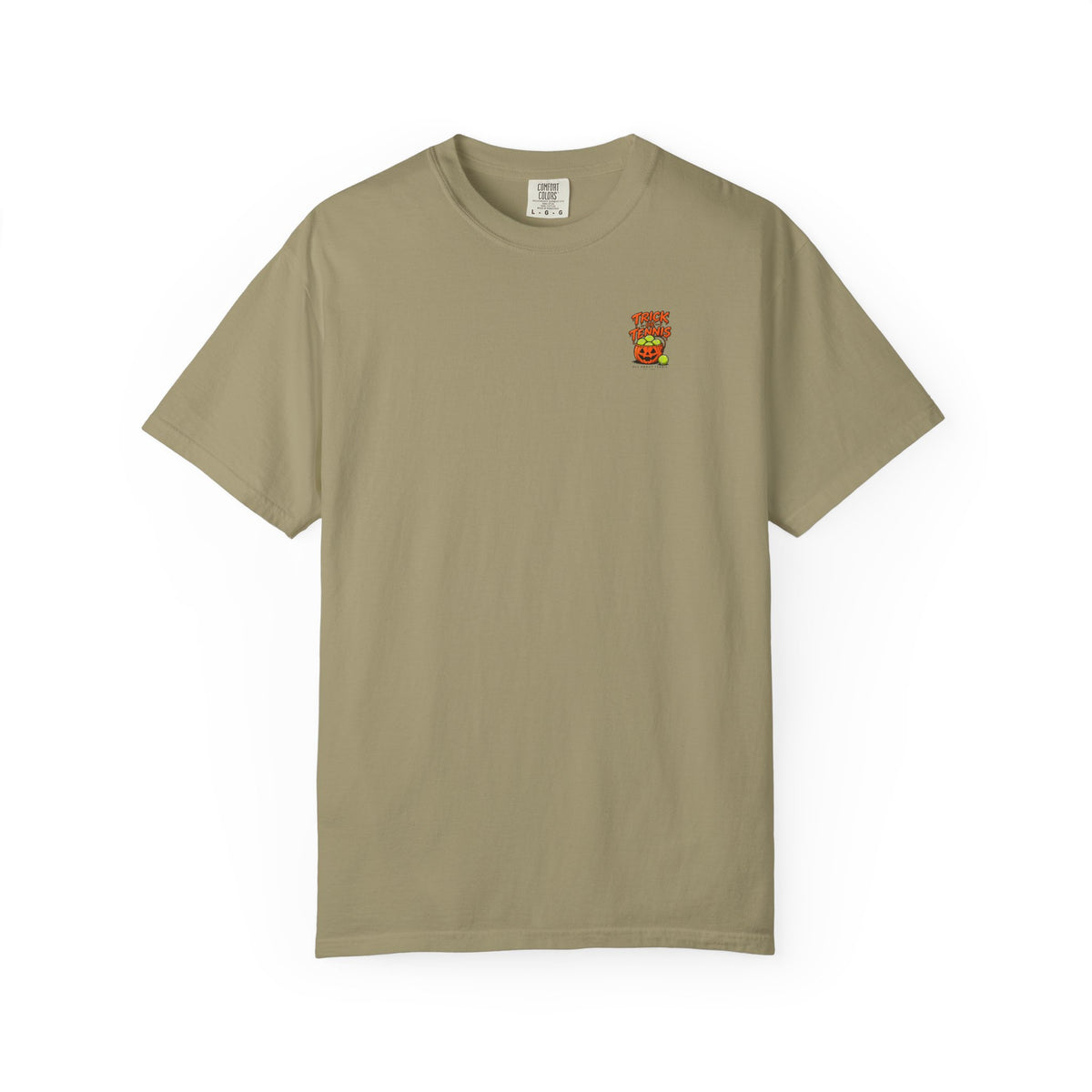 Trick or Tennis Halloween Garment-Dyed T-shirt
