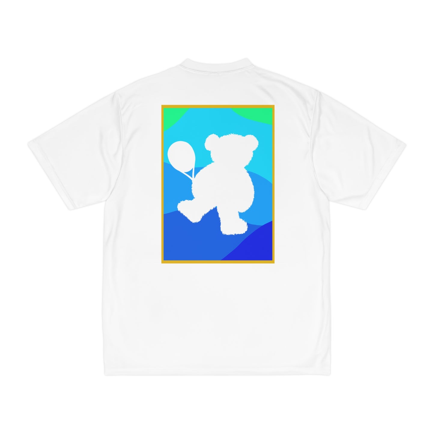 BlueTeam Tennis Bear Men's Performance T-Shirt