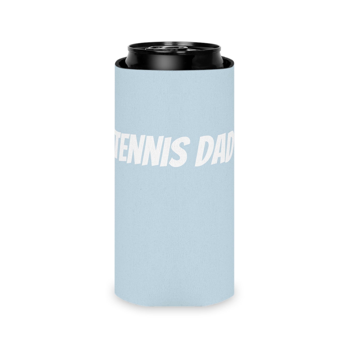 Tennis Dad Can Cooler (Blue)