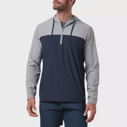 Travis Mathew Men's  Meridian Tech Hoodie - Sleet