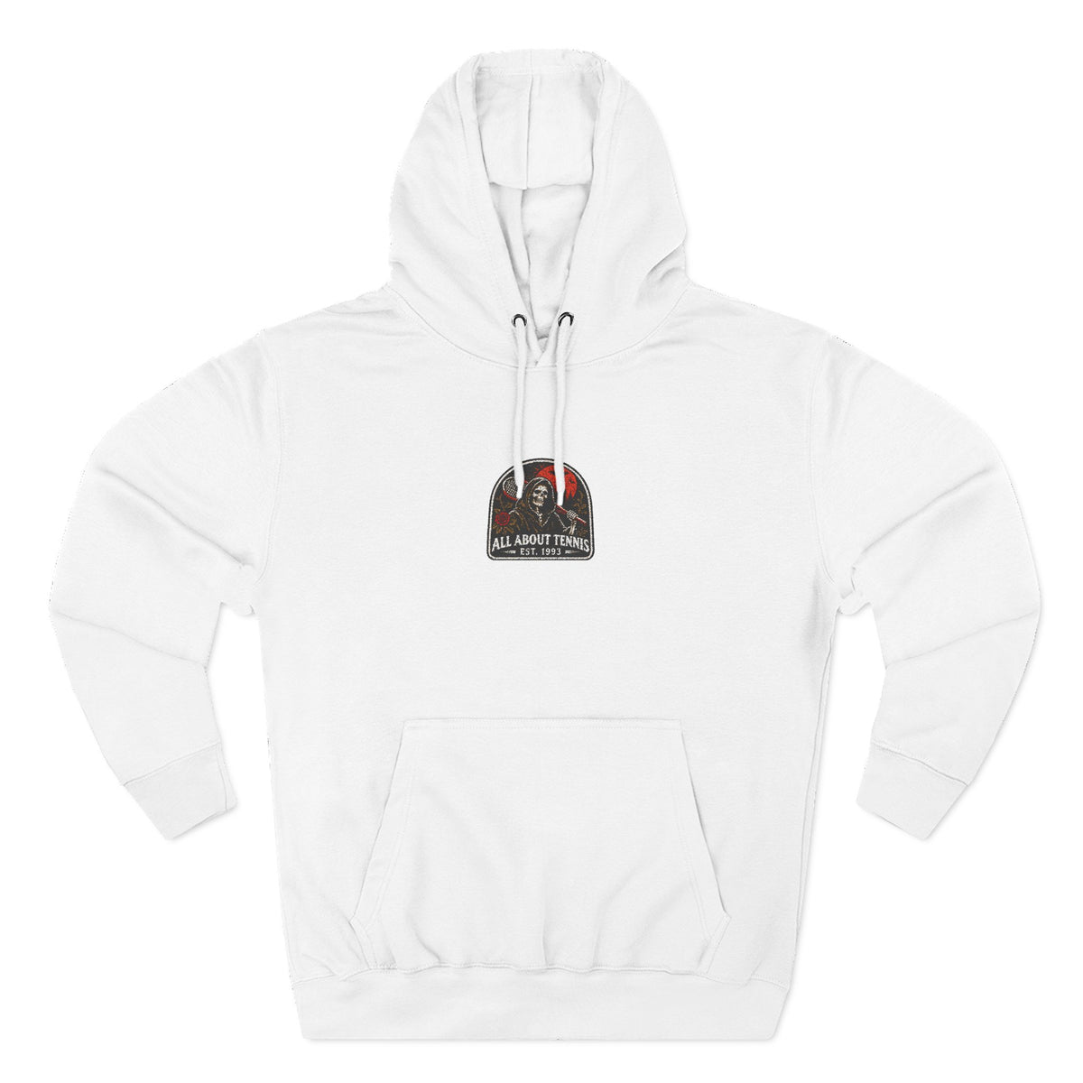 Tennis Yard Halloween Three-Panel Fleece Hoodie