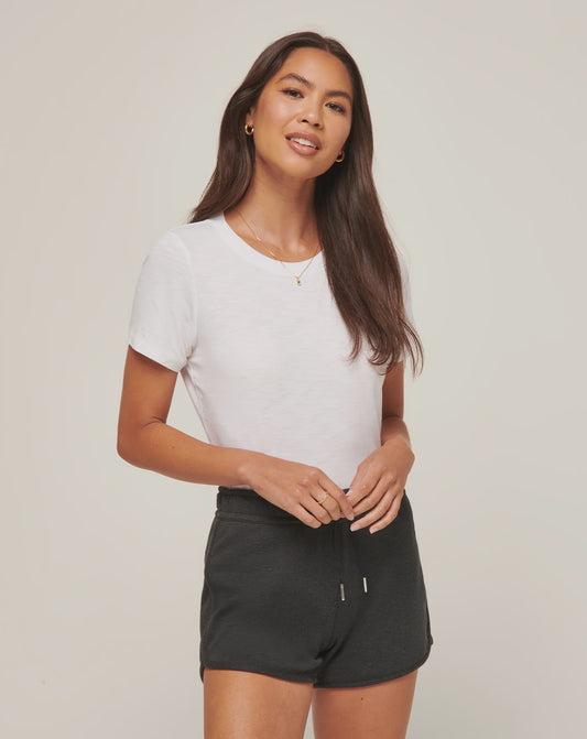 Travis Mathew Women's Cloud Jersey Tee 1LC038 - White