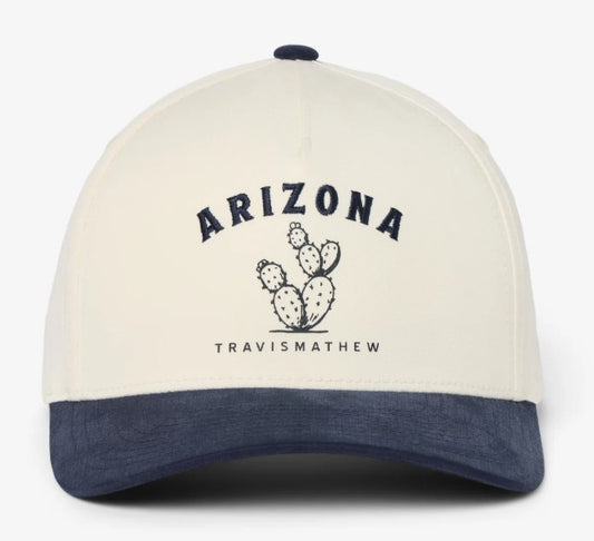 Travis Mathew Drifted Dunes Snapback Hat- A4652 Birch