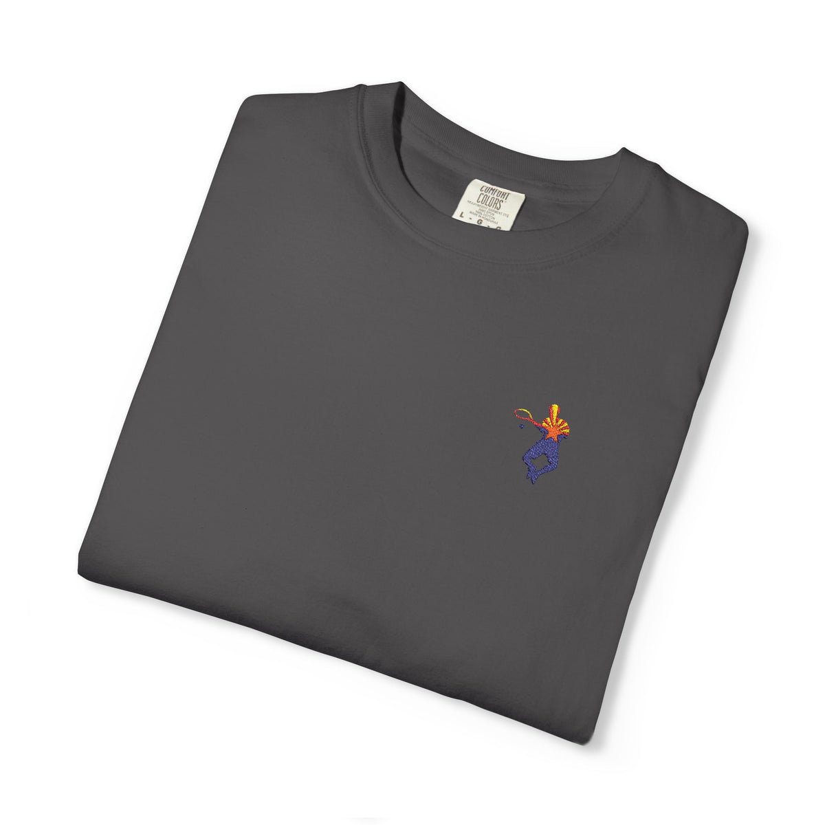 Nathan AZ Embroidery Garment-Dyed T-shirt