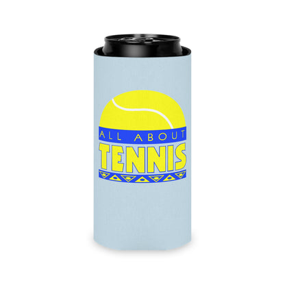 Tennis Mom Can Cooler (Blue)