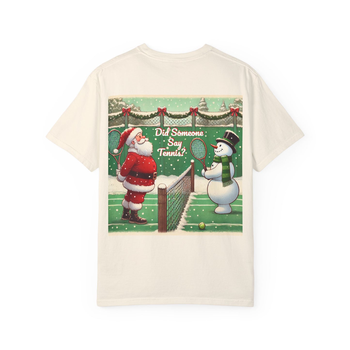 Christmas Say Tennis T-shirt