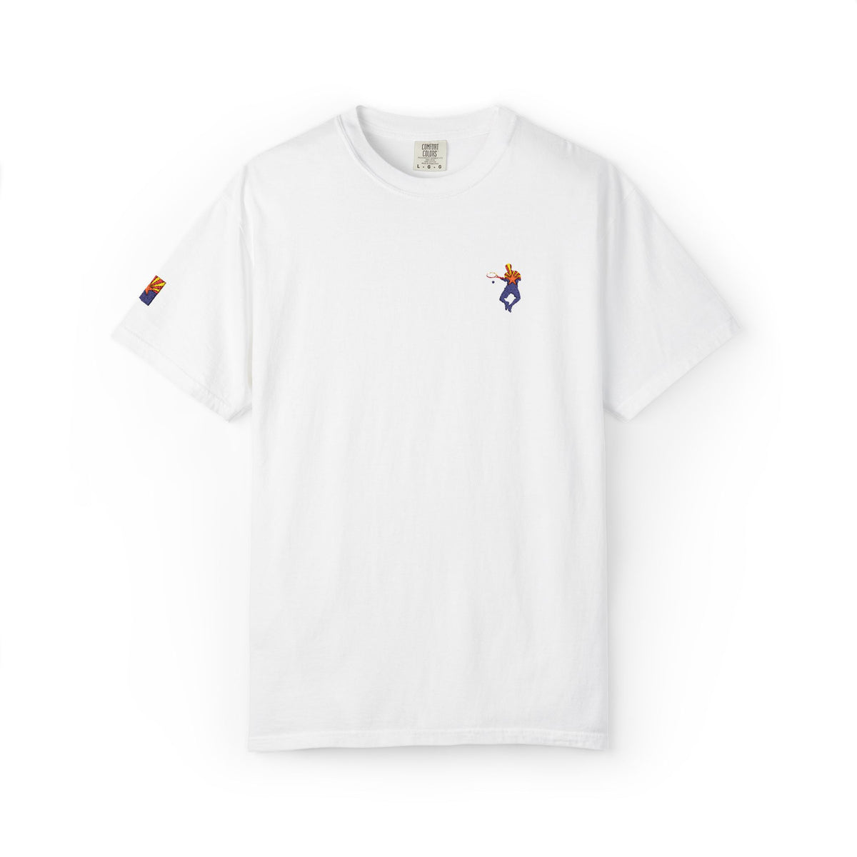 Nathan AZ Embroidery Garment-Dyed T-shirt
