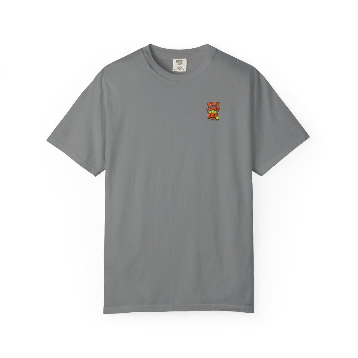 Trick or Tennis Halloween Garment-Dyed T-shirt