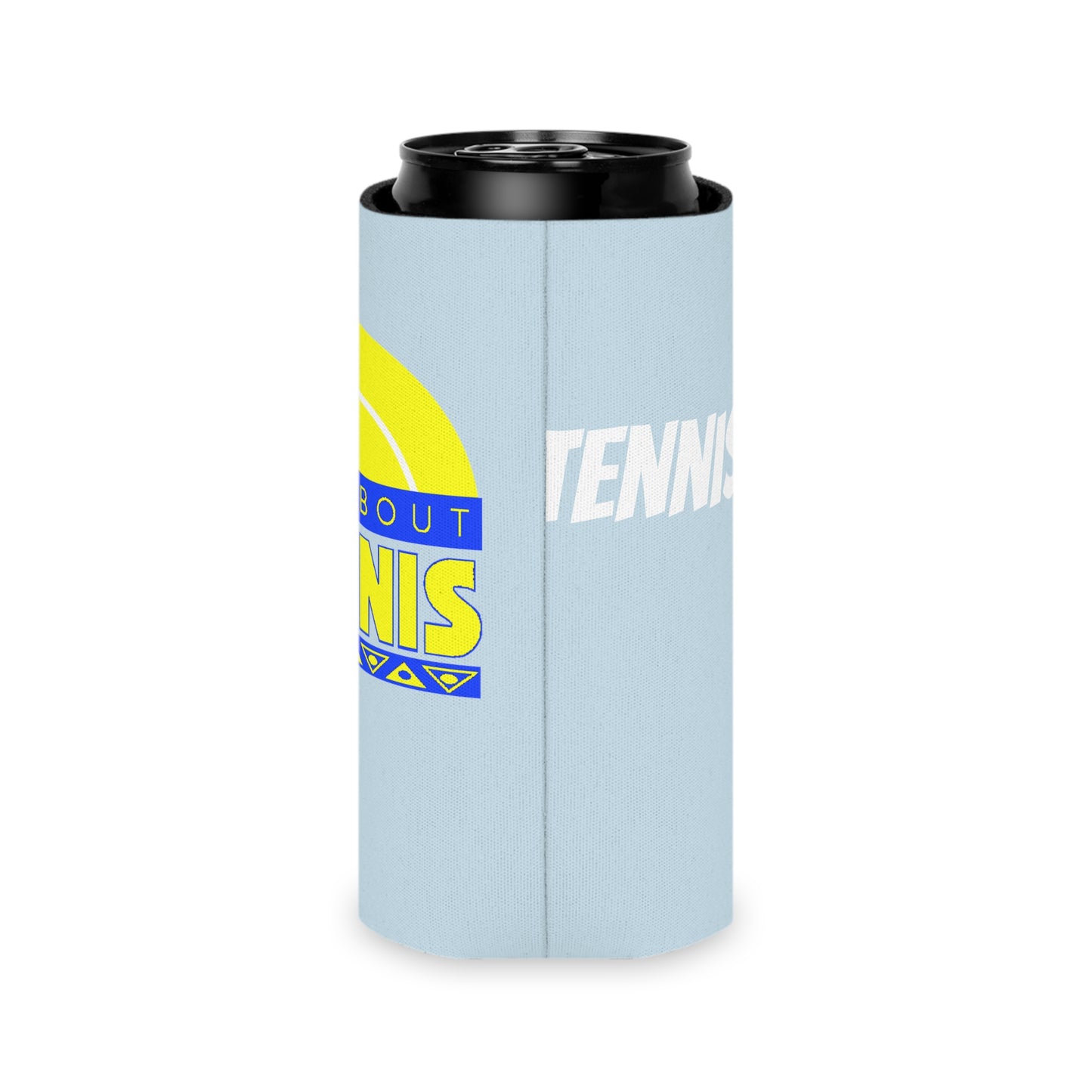 Tennis Mom Can Cooler (Blue)