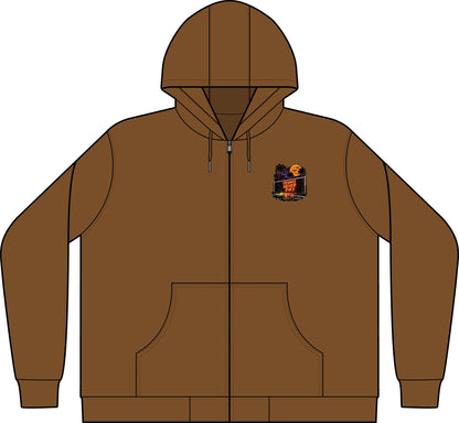 Tennis Never Dies Halloween Duck Cloth Work Jacket
