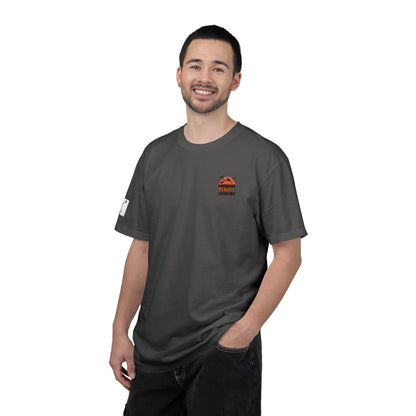 Spooky Tennis Embroidery All About Tennis Garment-Dyed T-shirt