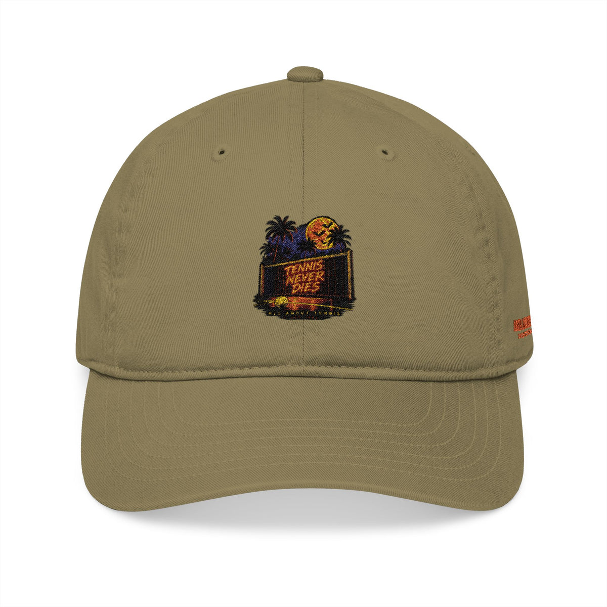 Tennis Never Dies Halloween Organic Baseball Cap