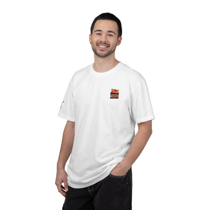Spooky Tennis Embroidery All About Tennis Garment-Dyed T-shirt