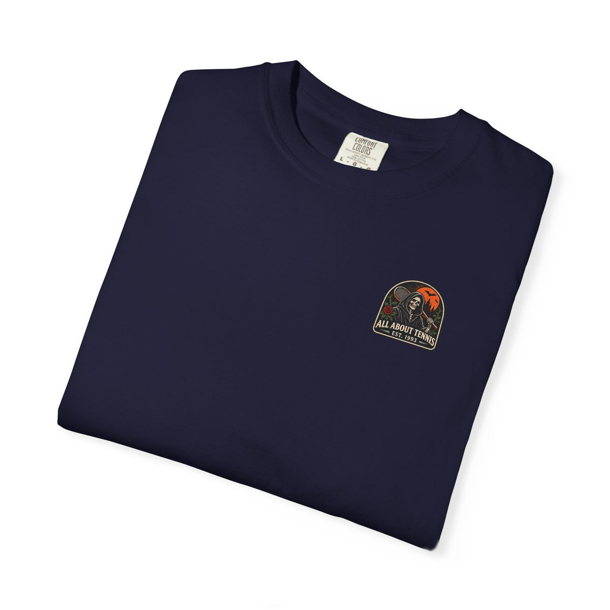 Tennis Yard All About Tennis Halloween Garment-Dyed T-shirt
