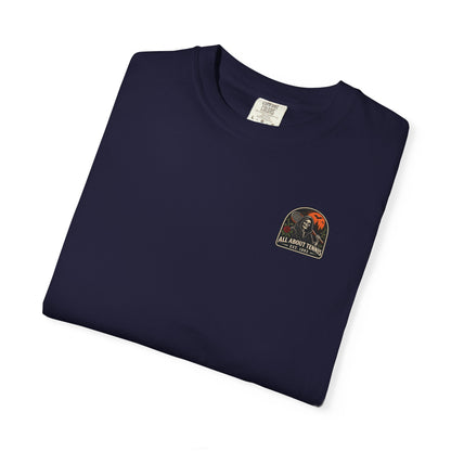 Tennis Yard All About Tennis Halloween Garment-Dyed T-shirt