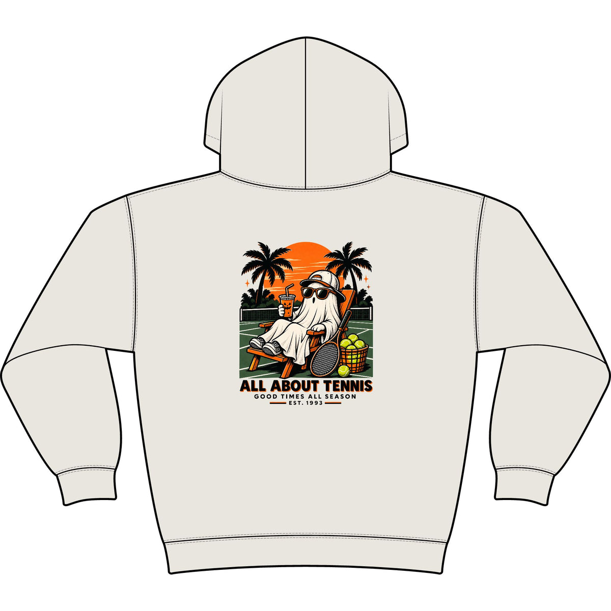 Good Times All Season Ghost Halloween Heavy Hoodie