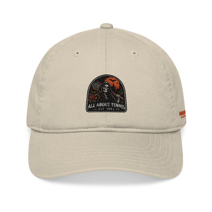 Tennis Yard Halloween Organic Baseball Cap
