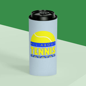 Tennis Dad Can Cooler (Blue)