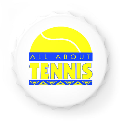 All About Tennis Bottle Opener (Light Yellow)