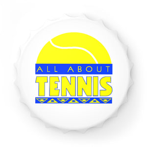 All About Tennis Bottle Opener (Light Yellow)