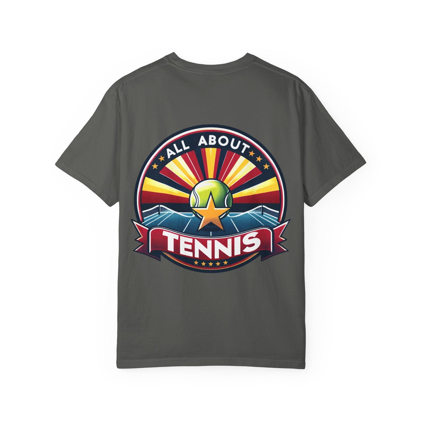 All About Tennis Sunset Logo T-shirt