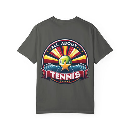 All About Tennis Sunset Logo T-shirt