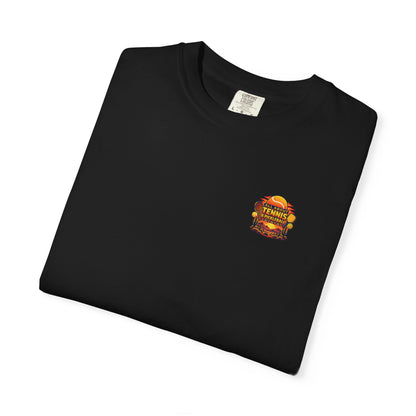All About Tennis Sunset Garment-Dyed T-shirt