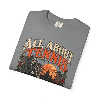 All About Tennis Halloween Garment-Dyed T-shirt