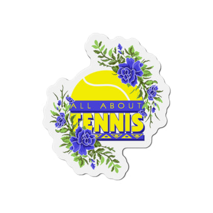 All About Tennis Floral Magnets