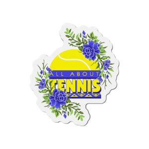 All About Tennis Floral Magnets