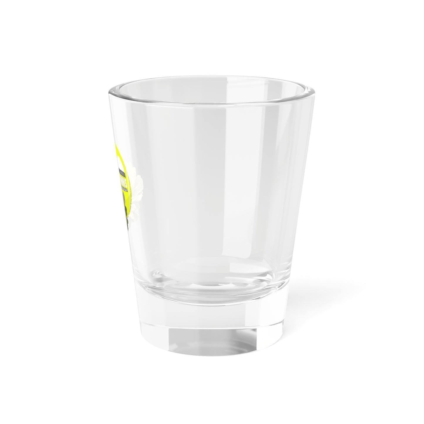 Garden Tennis Shot Glass, 1.5oz
