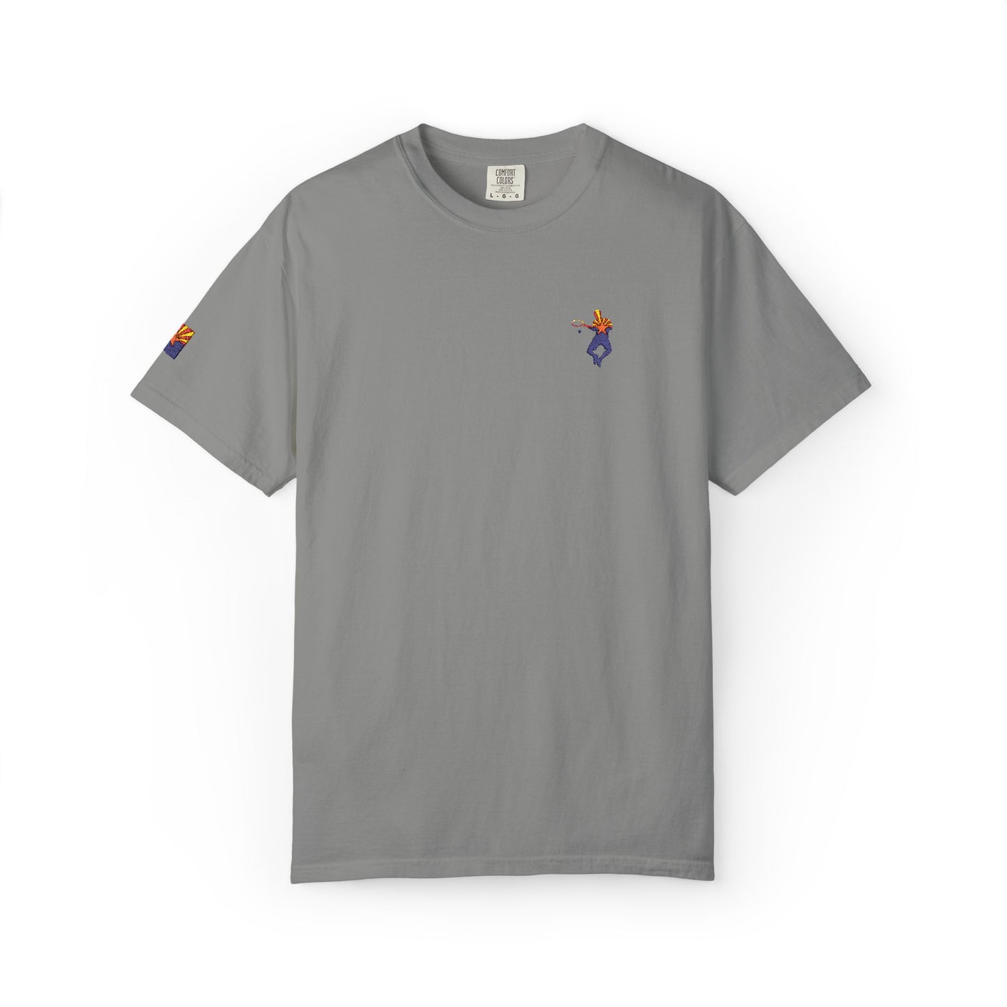 Nathan AZ Embroidery Garment-Dyed T-shirt