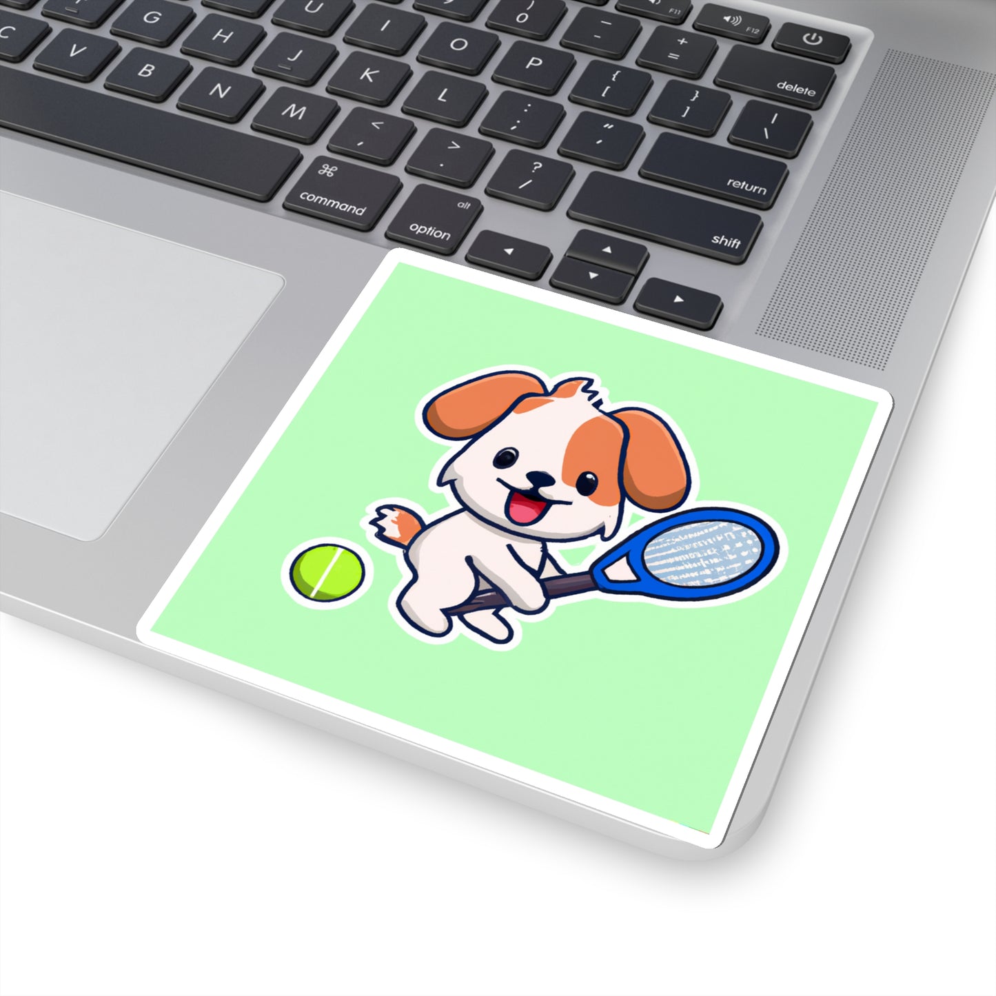 Tennis Dog Stickers (Mint)