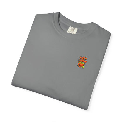 Trick or Tennis Halloween Garment-Dyed T-shirt