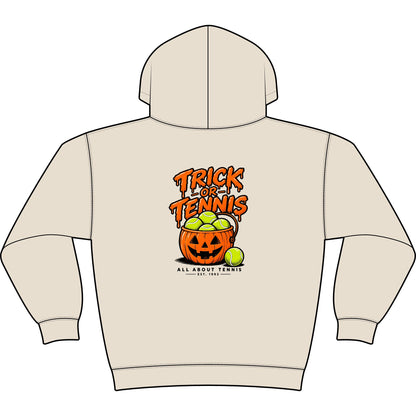 Trick or Tennis Halloween Heavy Hoodie