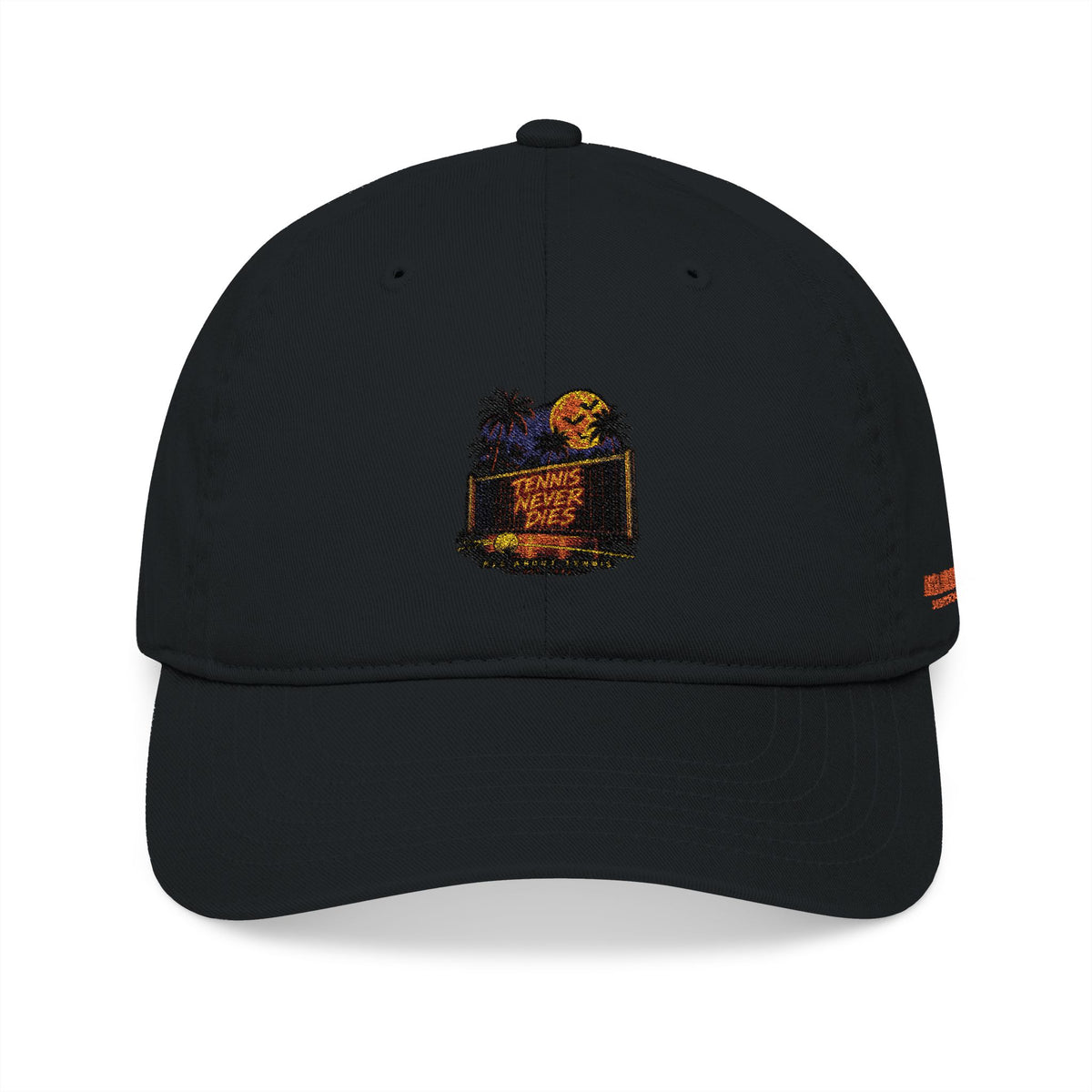 Tennis Never Dies Halloween Organic Baseball Cap
