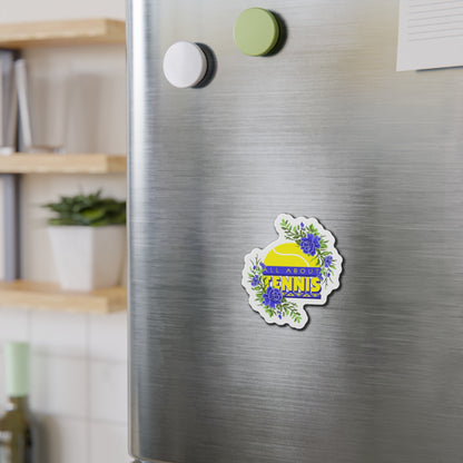 All About Tennis Floral Magnets