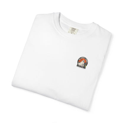 Headband Ghost Halloween Garment-Dyed T-shirt